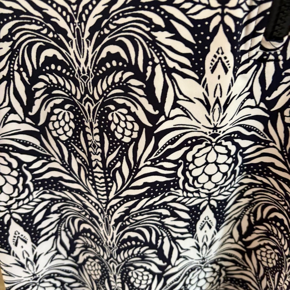 Tommy Bahama Black and White Floral Dress - Picture 2 of 4